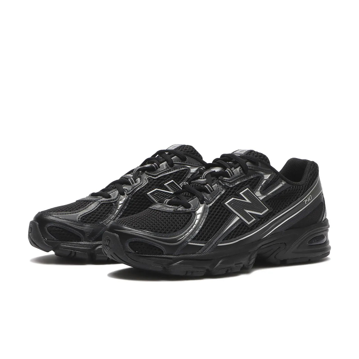 New Balance 740v2 Black Grey Silver - 2