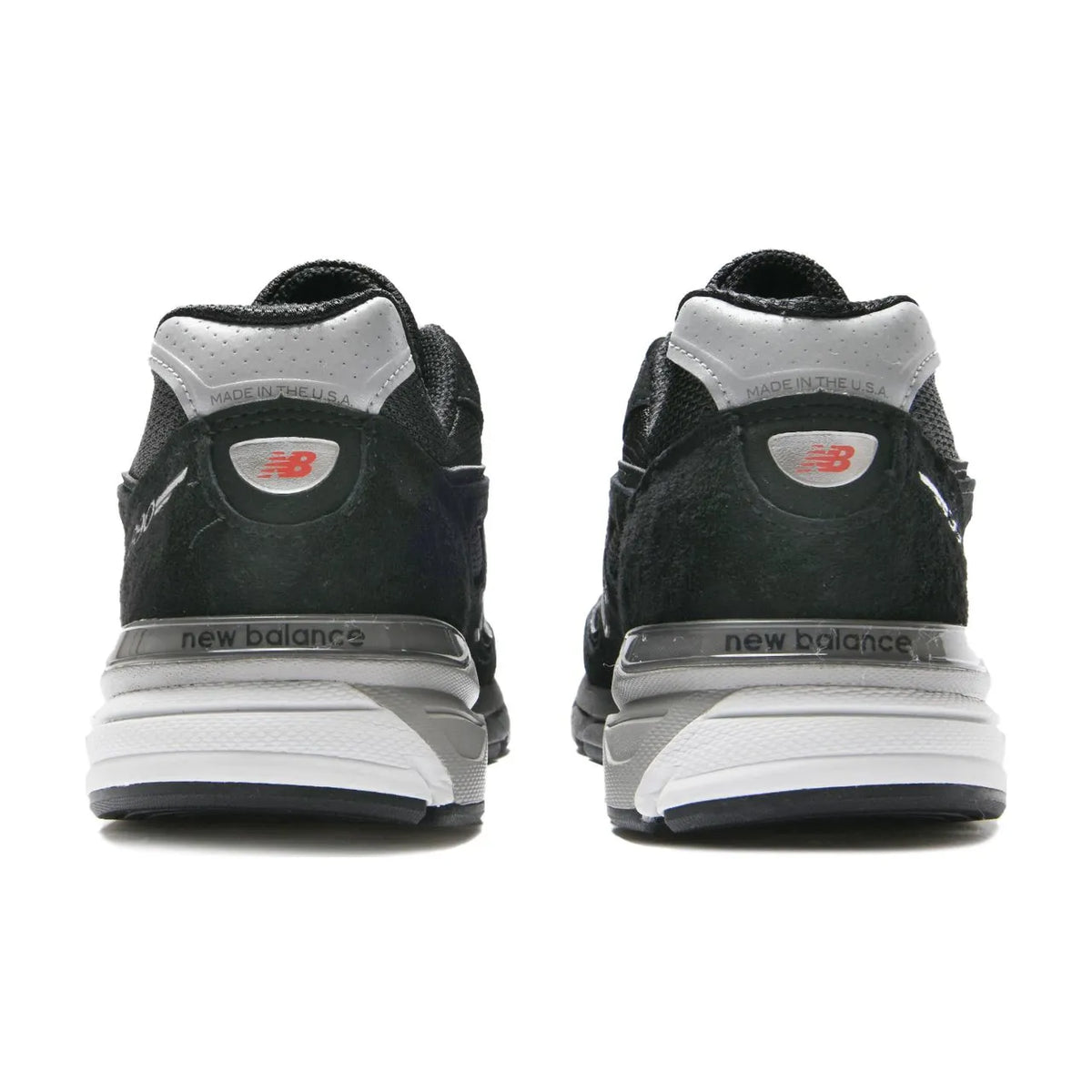 New Balance 990v4 MiUSA Black Silver - 4