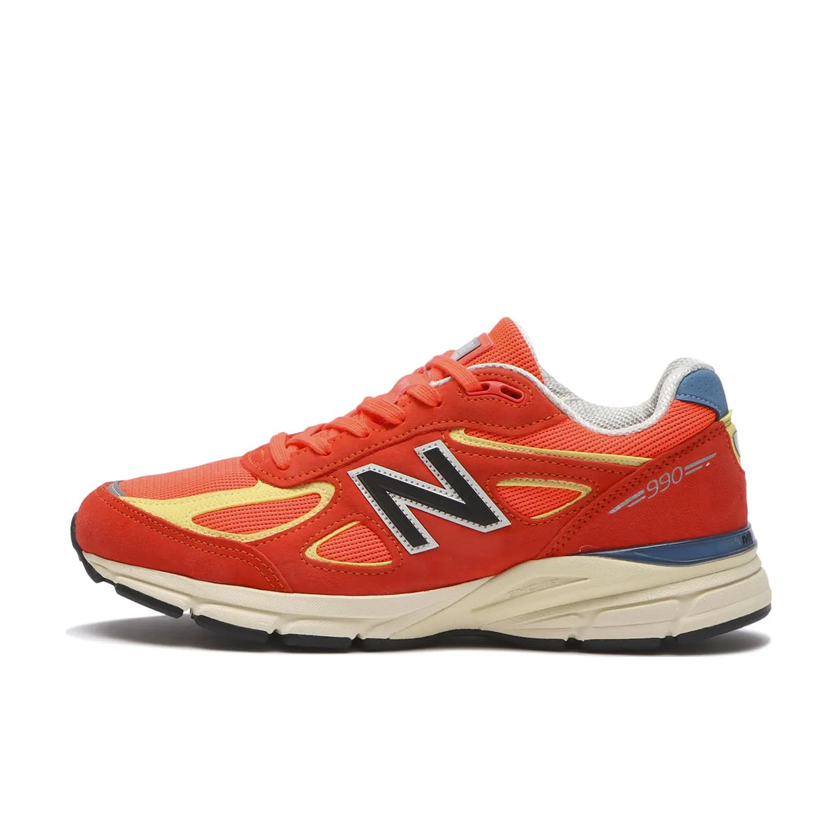 New Balance 990v4 MiUSA Urgent Red Maize - 1