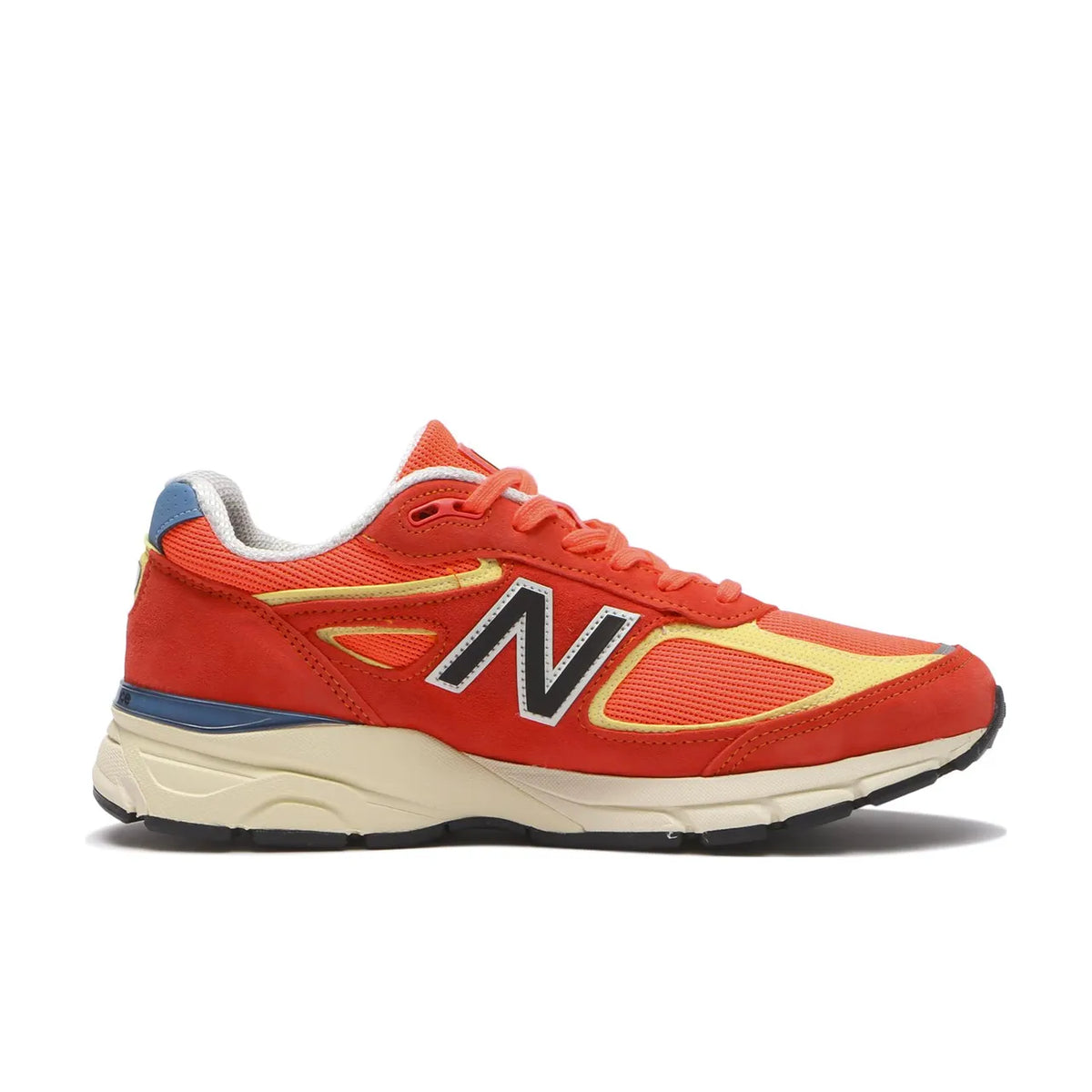 New Balance 990v4 MiUSA Urgent Red Maize - 5