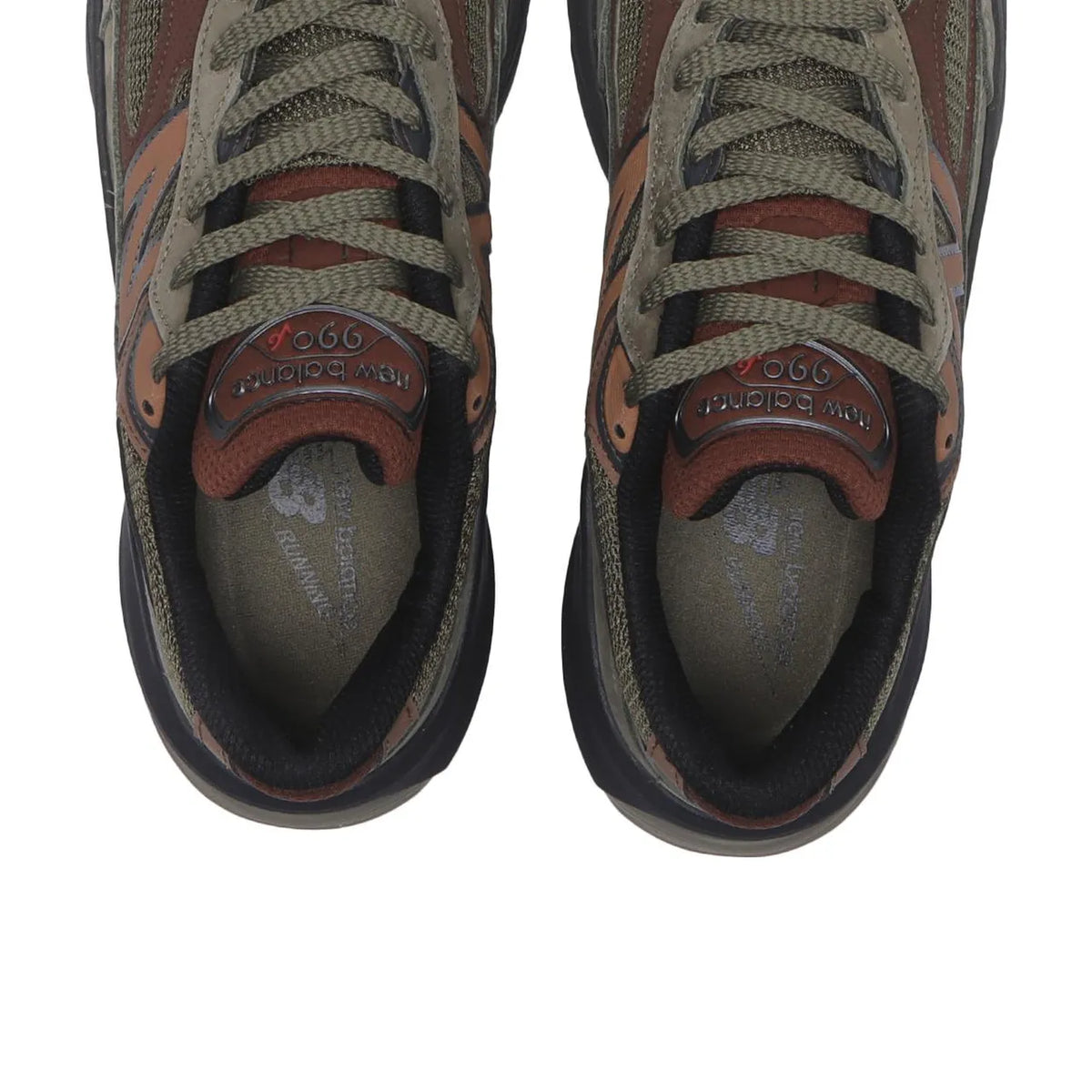 New Balance 990v6 MiUSA Dark Camo Rich Oak - 3