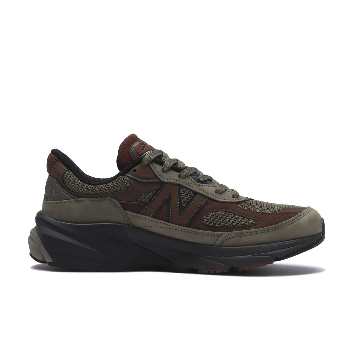 New Balance 990v6 MiUSA Dark Camo Rich Oak - 5