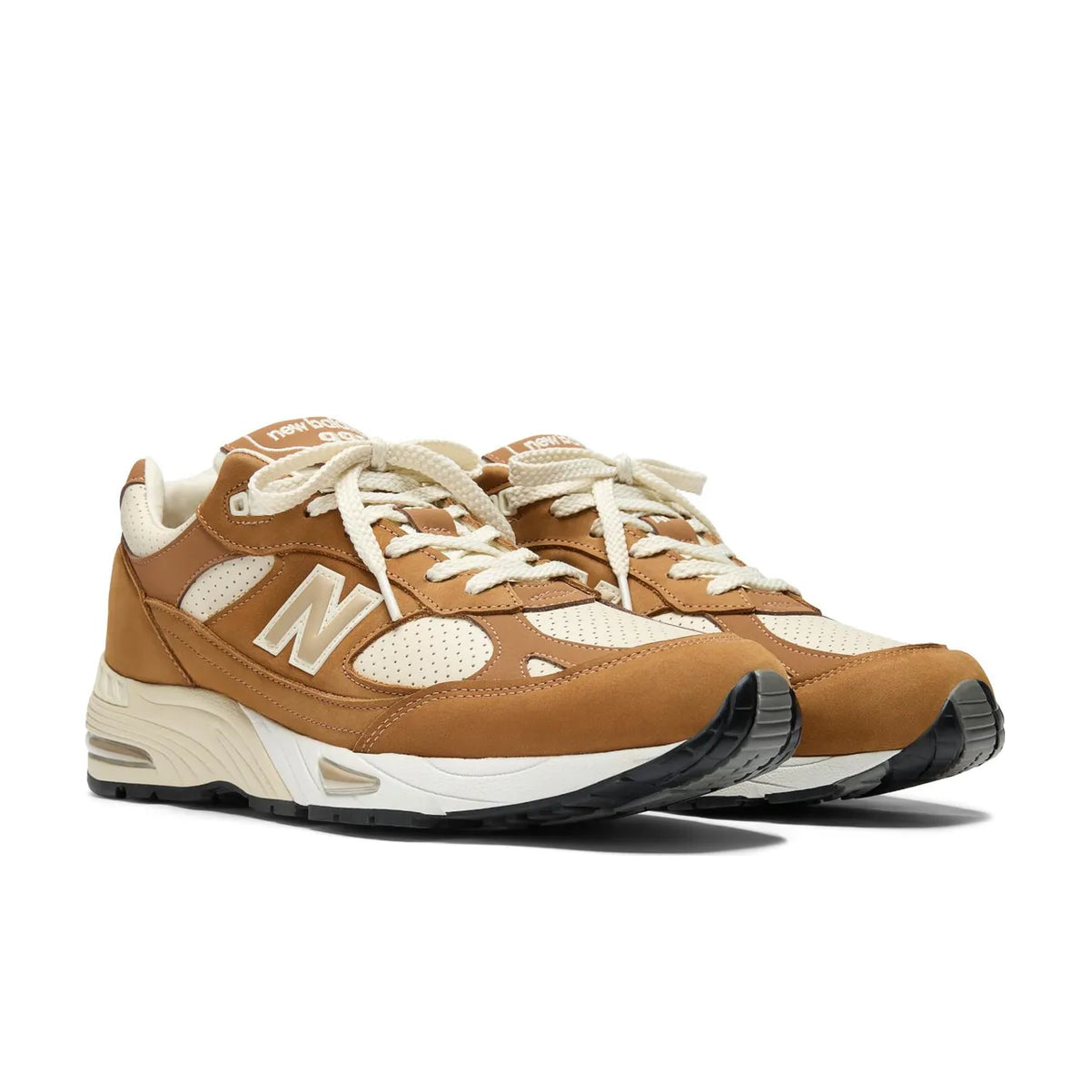New Balance 991v1 MiUK Chipmunk Birch - 2