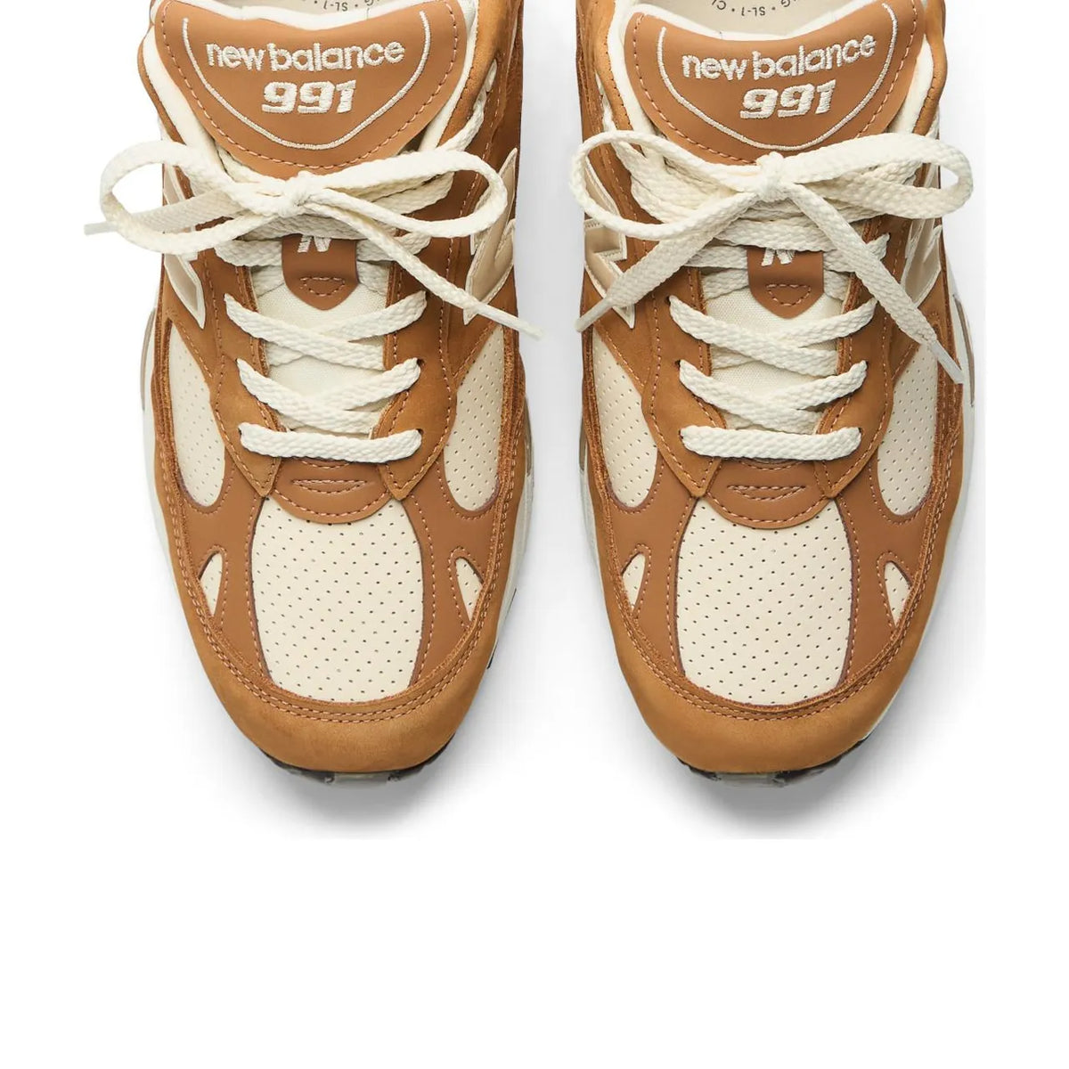 New Balance 991v1 MiUK Chipmunk Birch - 3