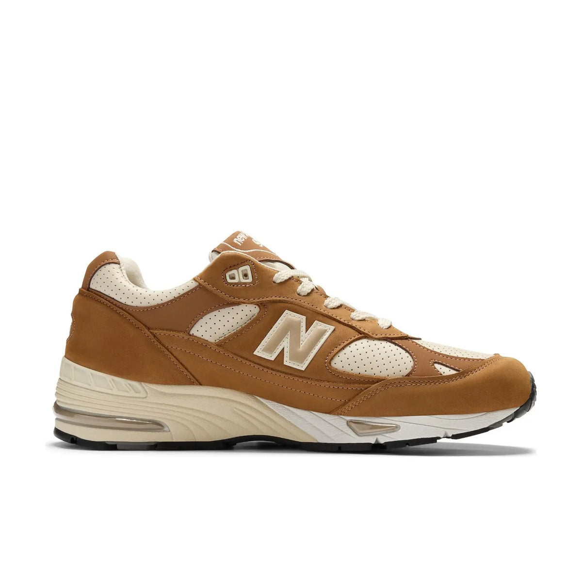 New Balance 991v1 MiUK Chipmunk Birch - 5