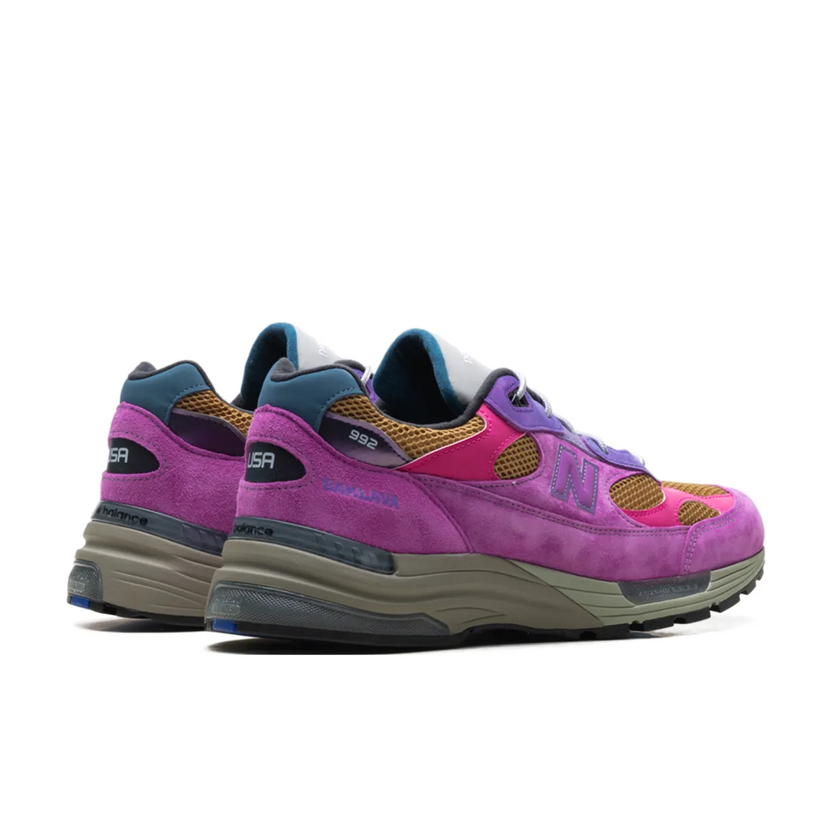 New Balance 992 MiUSA Action Bronson Digitalis Purpurea - 3