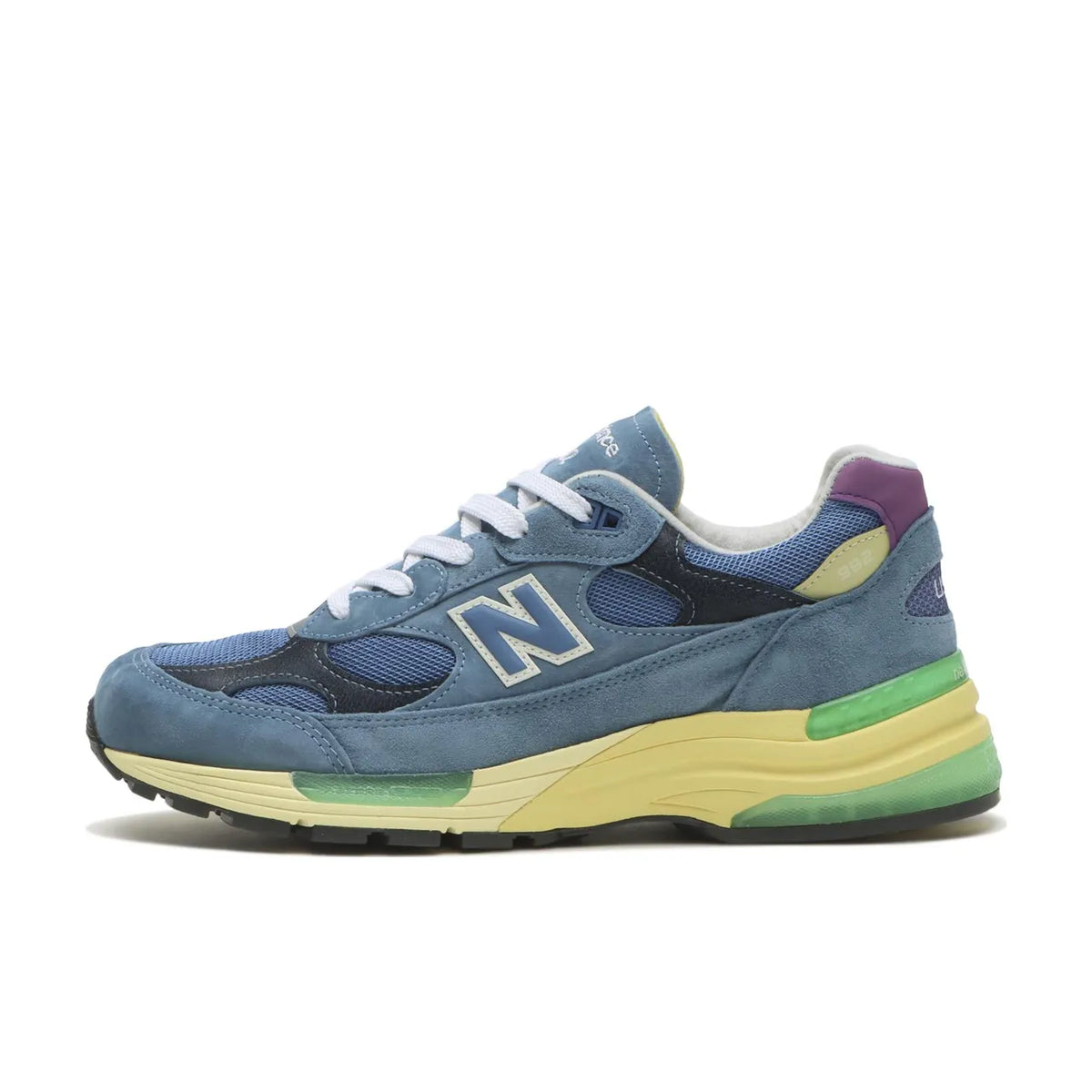 New Balance 992 MiUSA Sea Stone Green Apple - 1