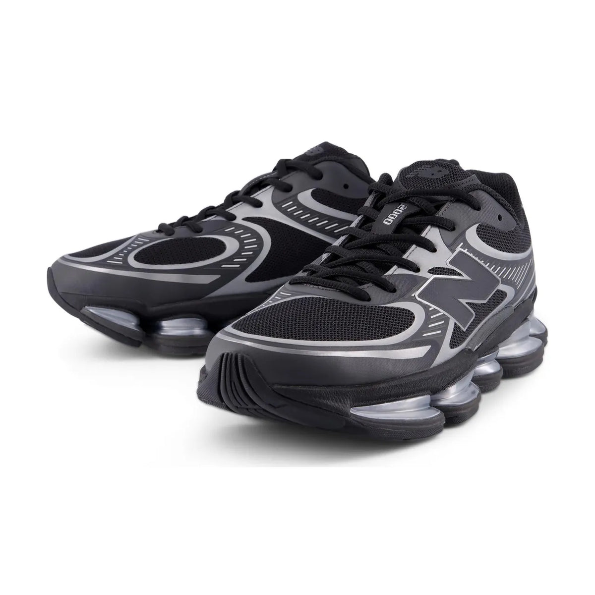 New Balance Abzorb 2000 Black-Silver Metallic - 2