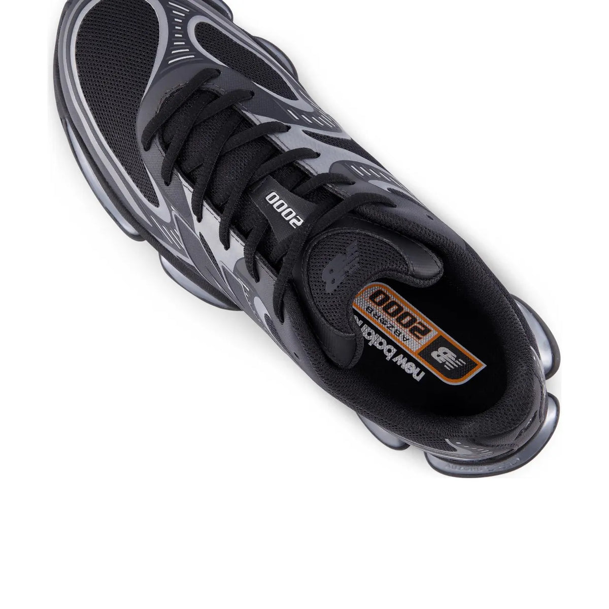New Balance Abzorb 2000 Black-Silver Metallic - 7