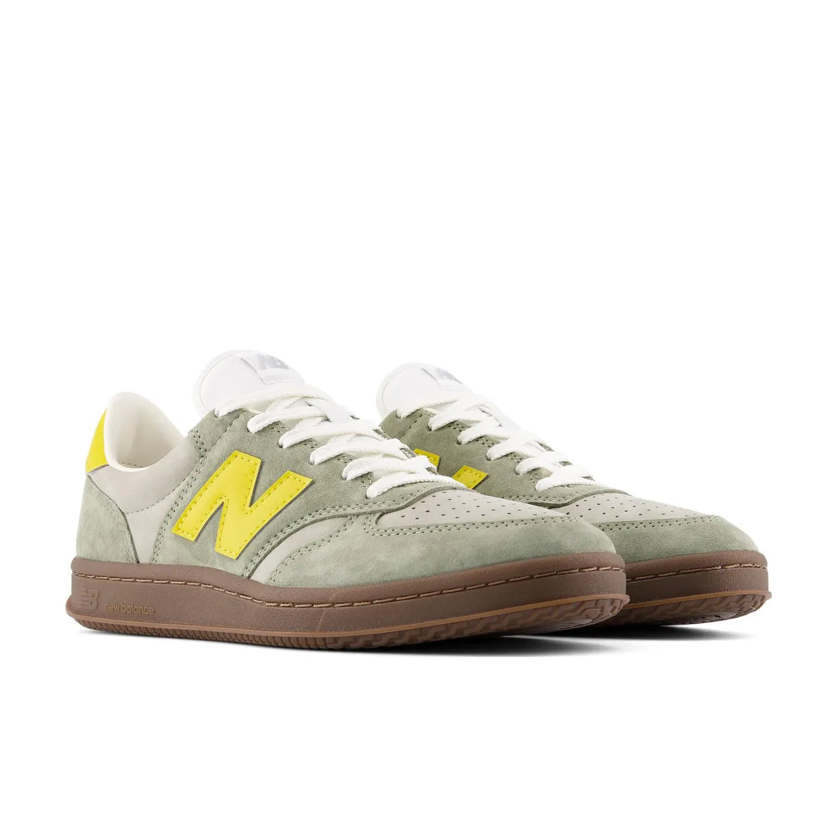 New Balance T500 Dark Olivine Apollo Gold - 2