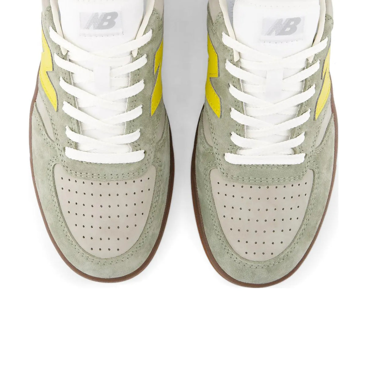New Balance T500 Dark Olivine Apollo Gold - 3