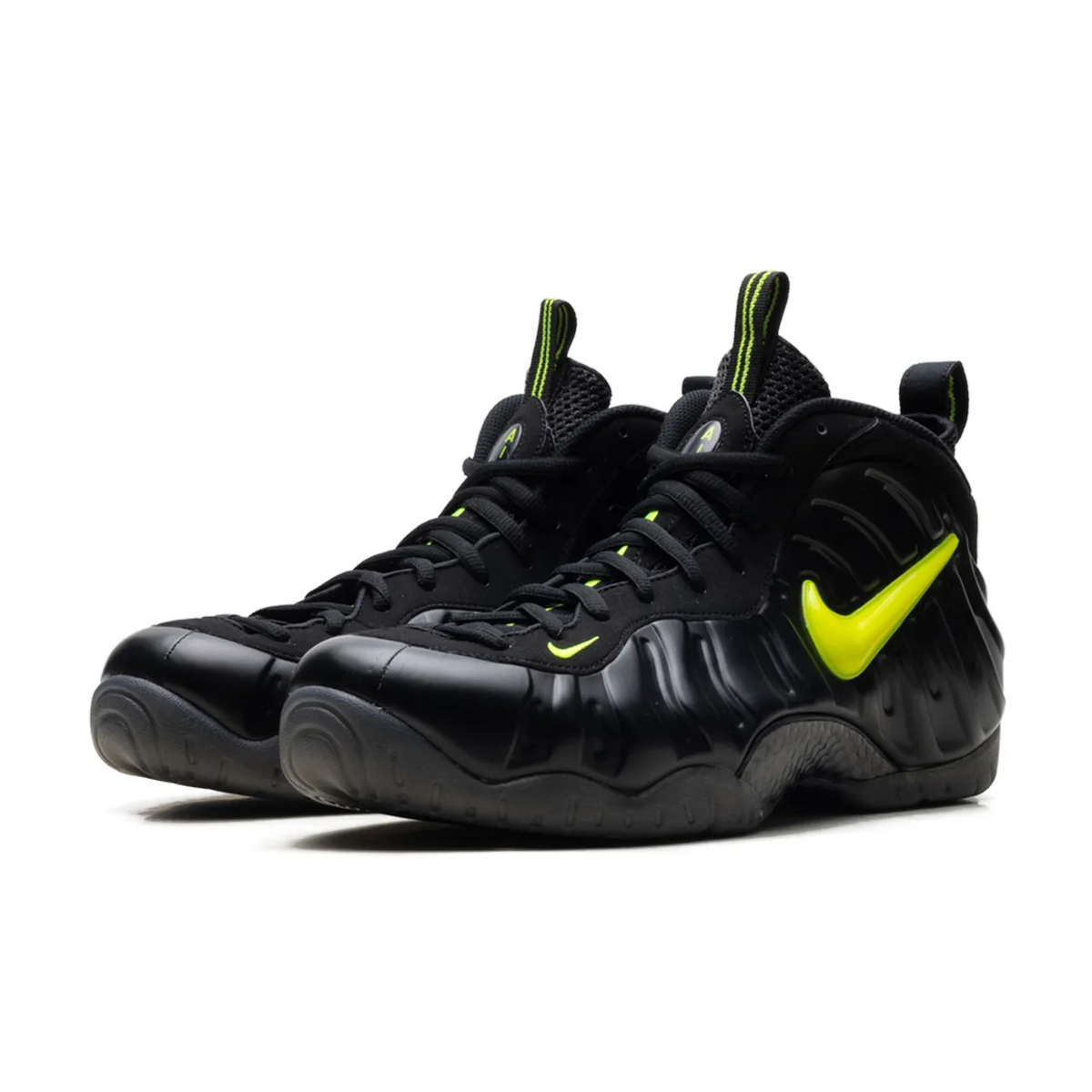 Nike Air Foamposite Pro Black Voltage Yellow - 2