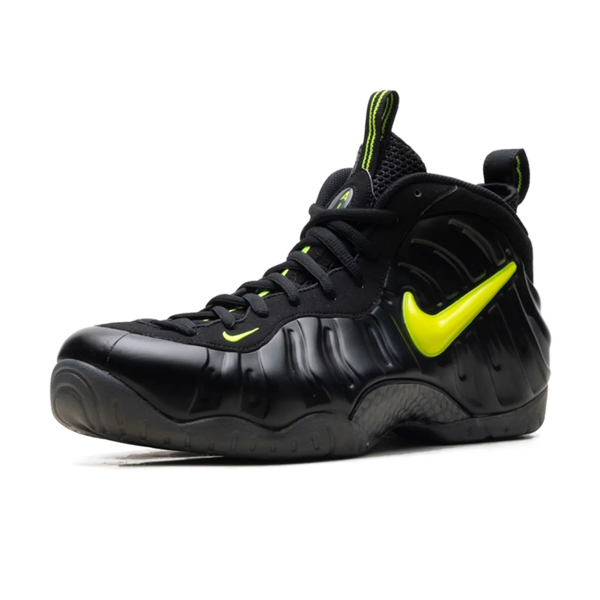 Nike Air Foamposite Pro Black Voltage Yellow - 4