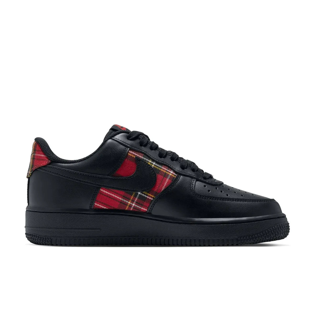 Nike Air Force 1 Low '07 Black Tough Red Plaid - 5