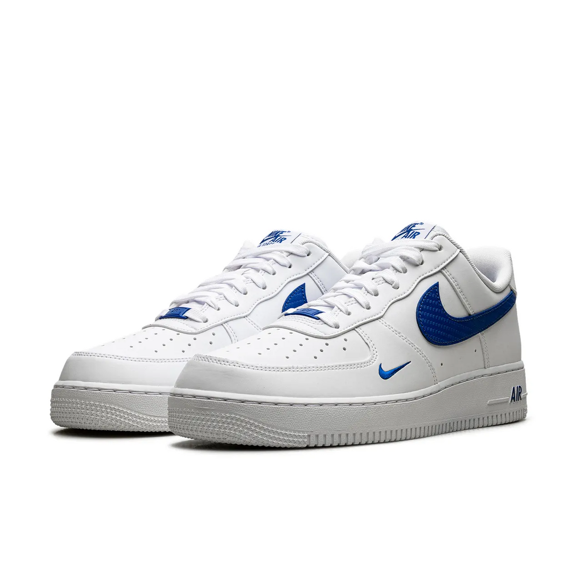 Nike Air Force 1 Low '07 Carbon Fiber Swoosh White Game Royal - 2