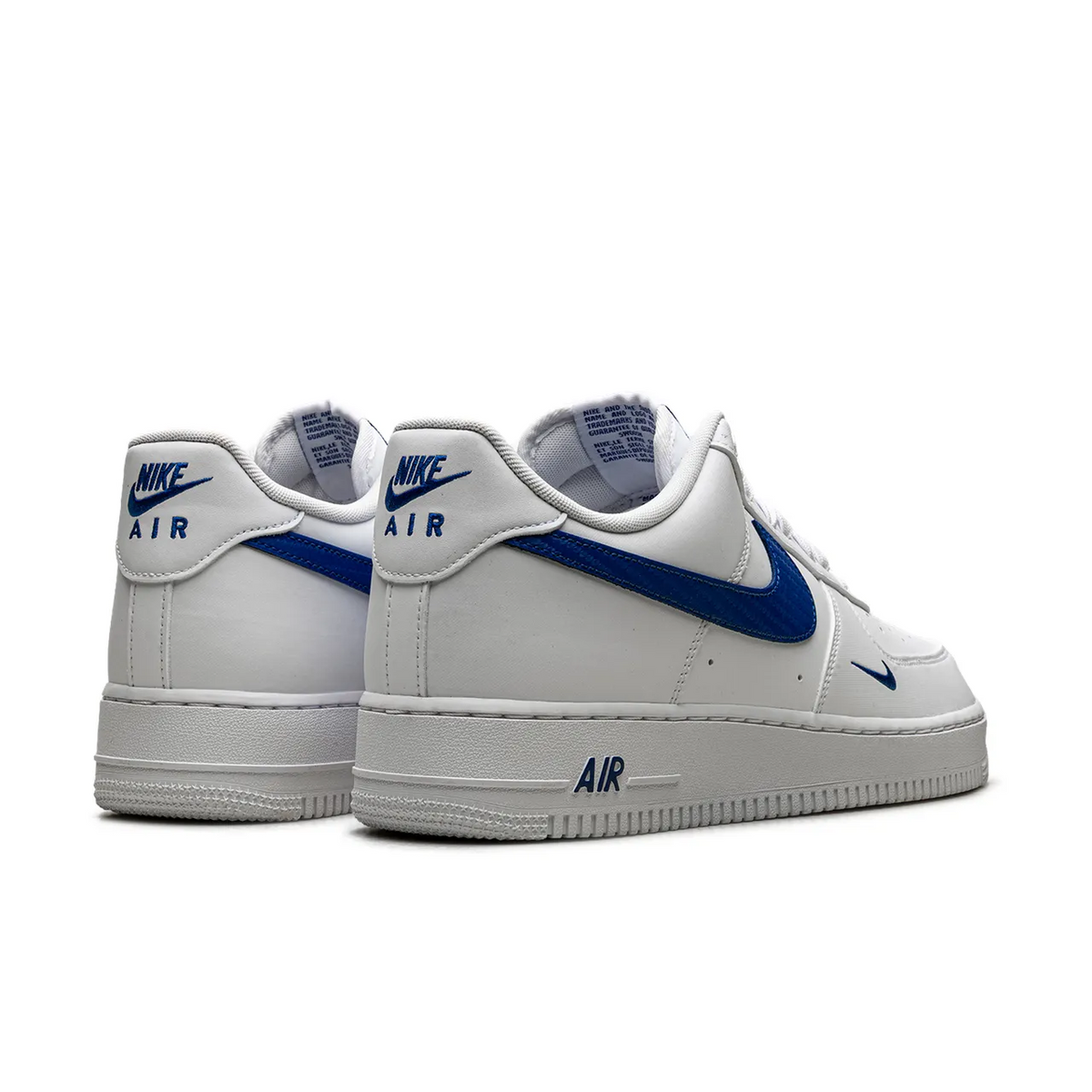 Nike Air Force 1 Low '07 Carbon Fiber Swoosh White Game Royal - 3