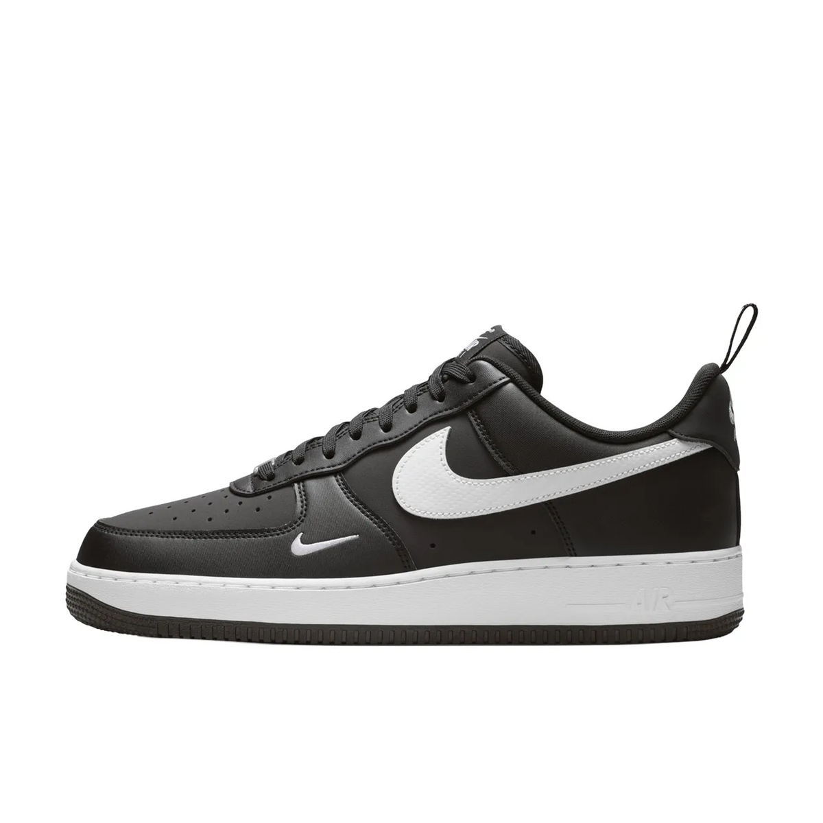 Nike Air Force 1 Low '07 LV8 Carbon Fiber Swoosh Black White - 1