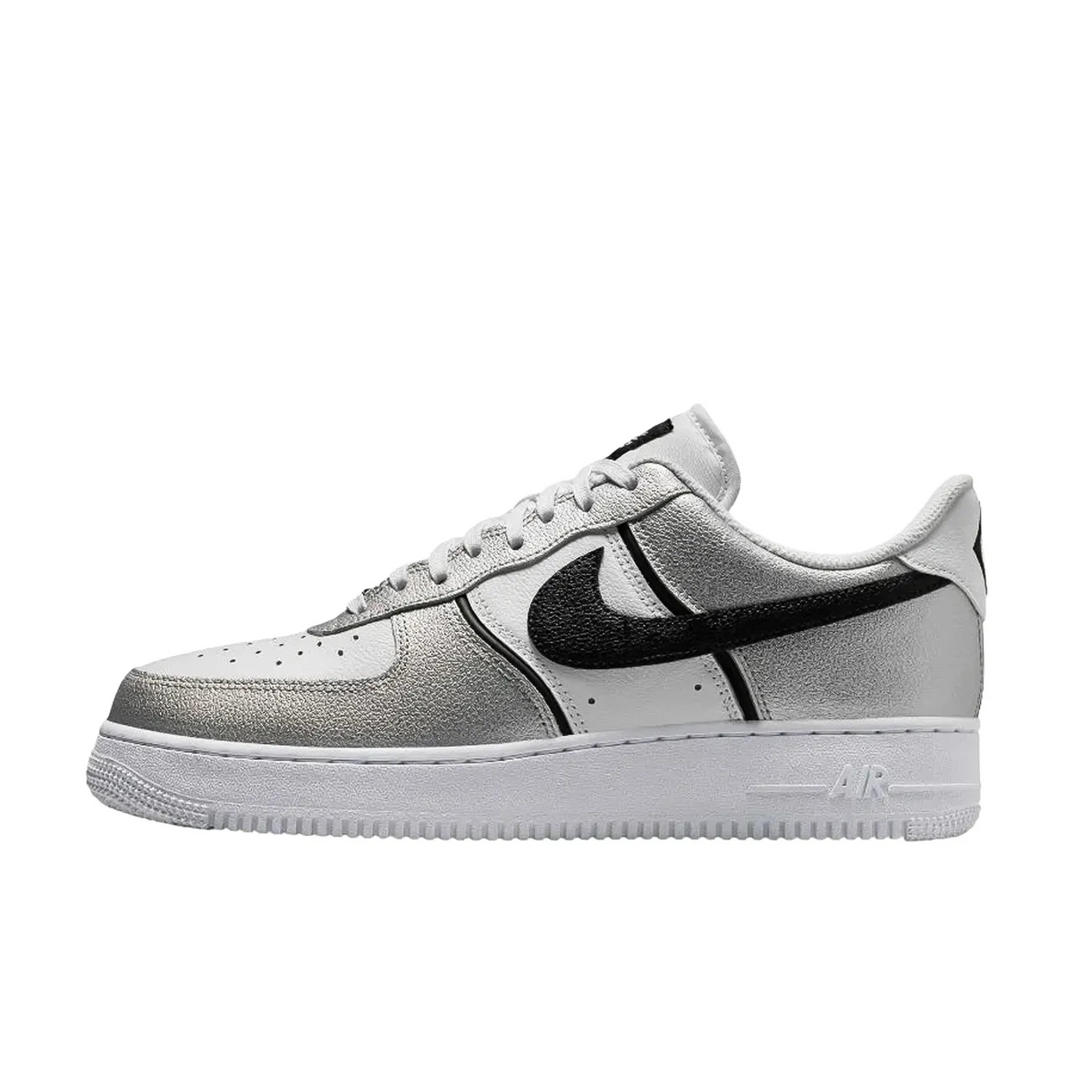 Nike Air Force 1 Low '07 LV8 Metallic Silver White Black - 1