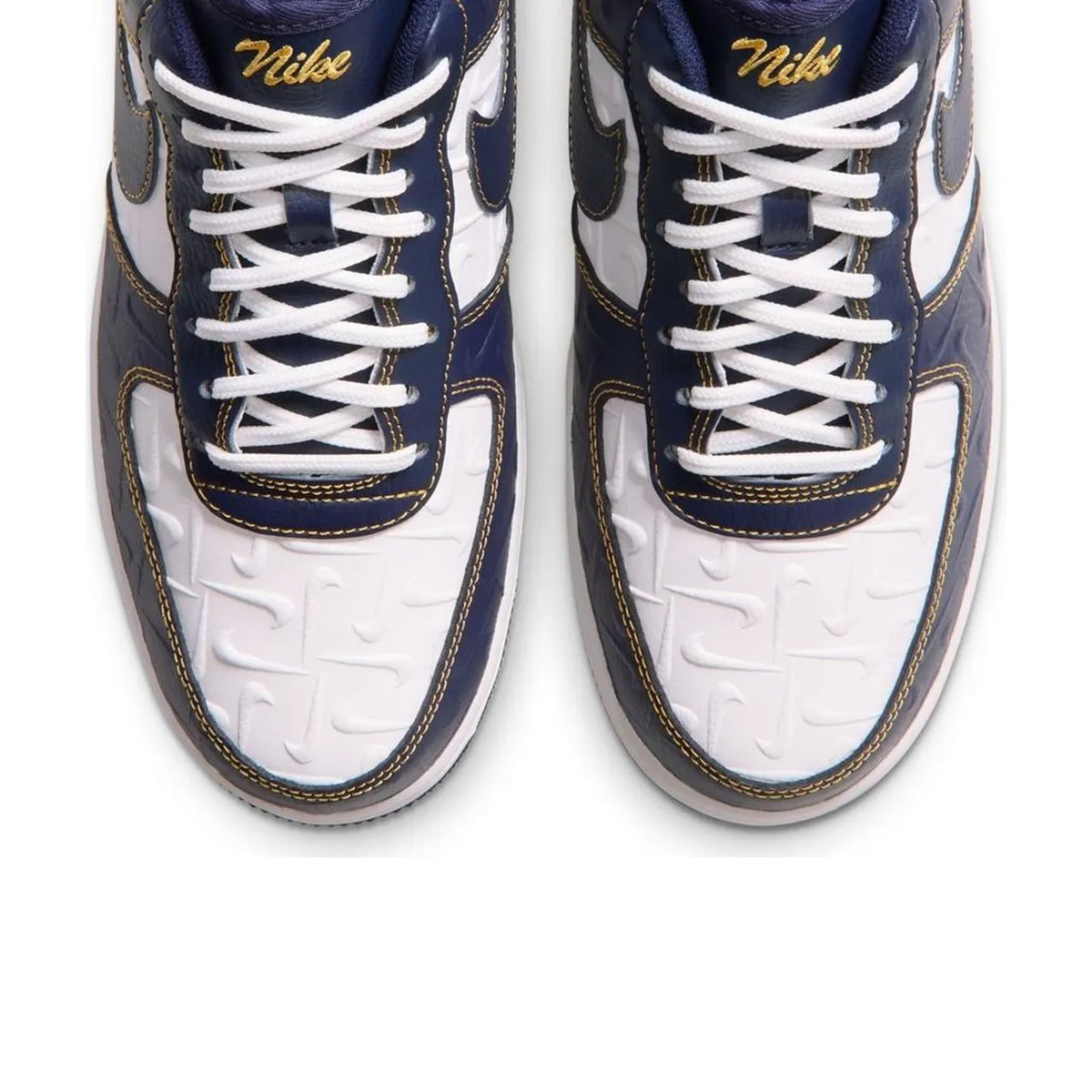 Nike Air Force 1 Low '07 Mini Swoosh Midnight Navy - 3
