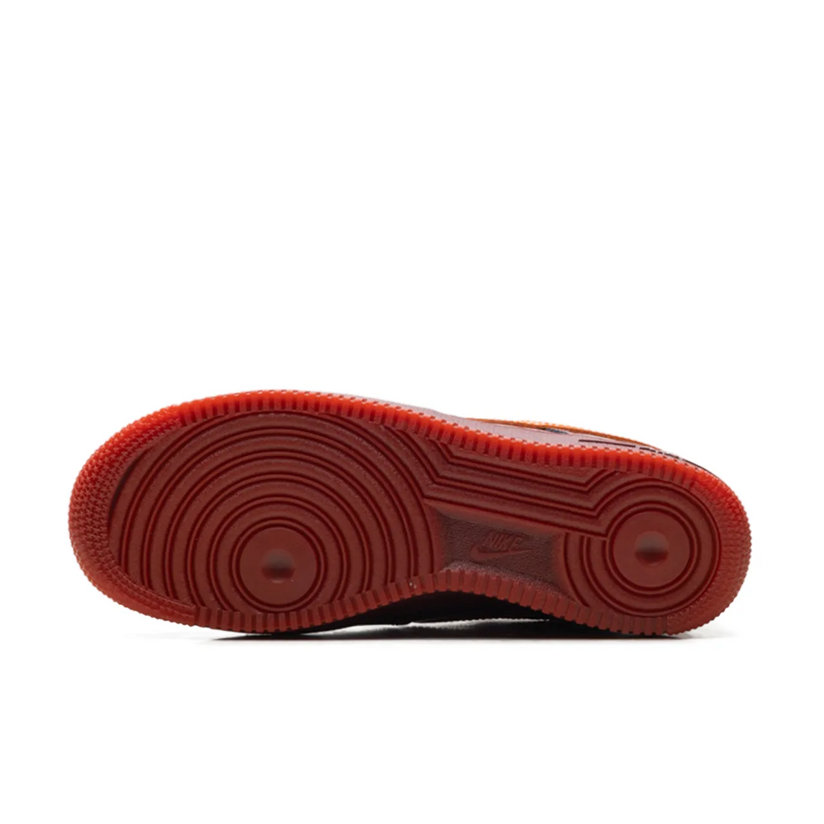 Nike Air Force 1 Low Patent Leather Dark Team Red Safety Orange - 5