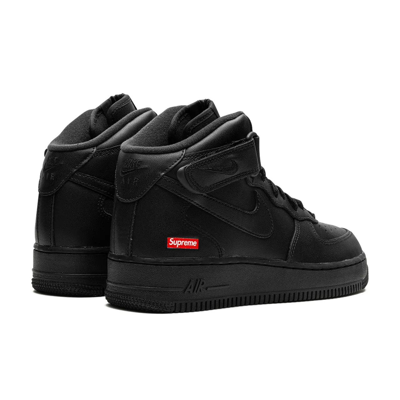 Nike Air Force 1 Mid Supreme Black - 3