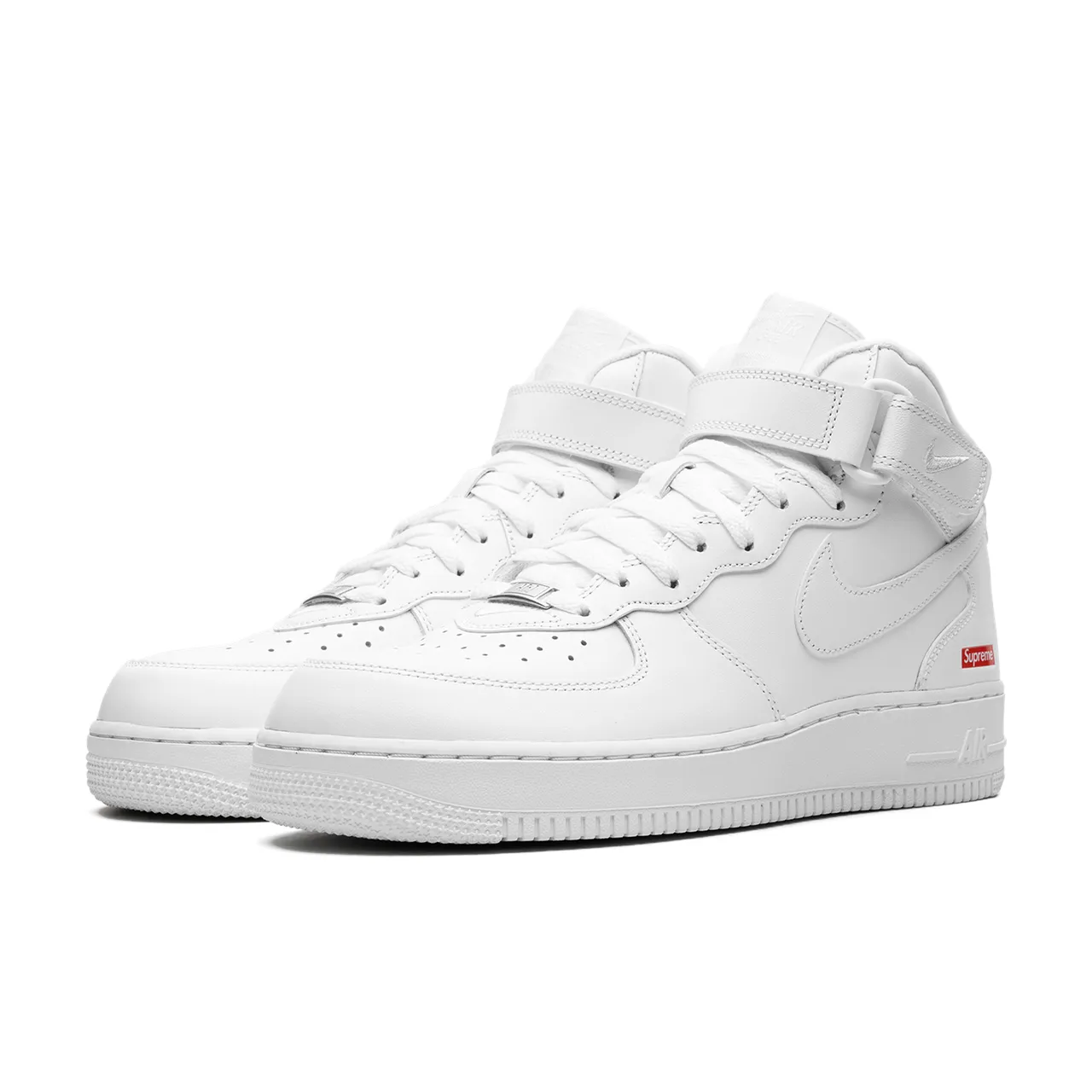 Nike Air Force 1 Mid Supreme White - 2