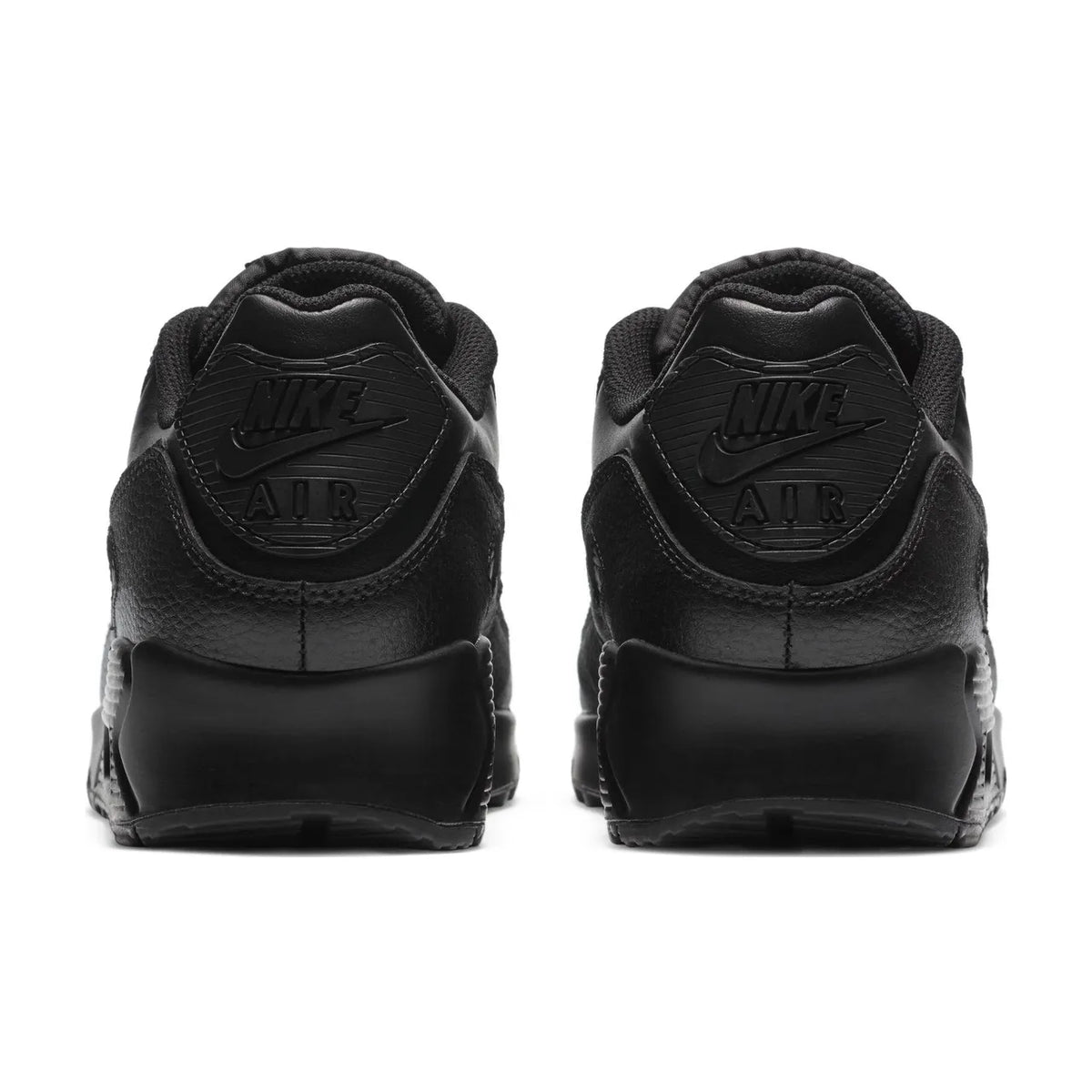 Nike Air Max 90 Leather Triple Black - 4