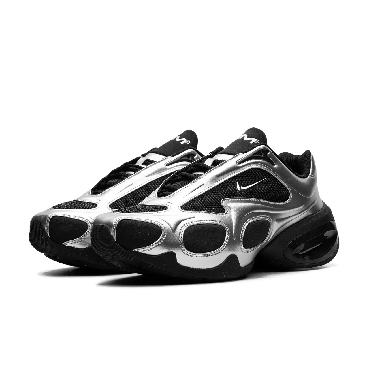 Nike Air Max Muse Black Metallic Silver - 2