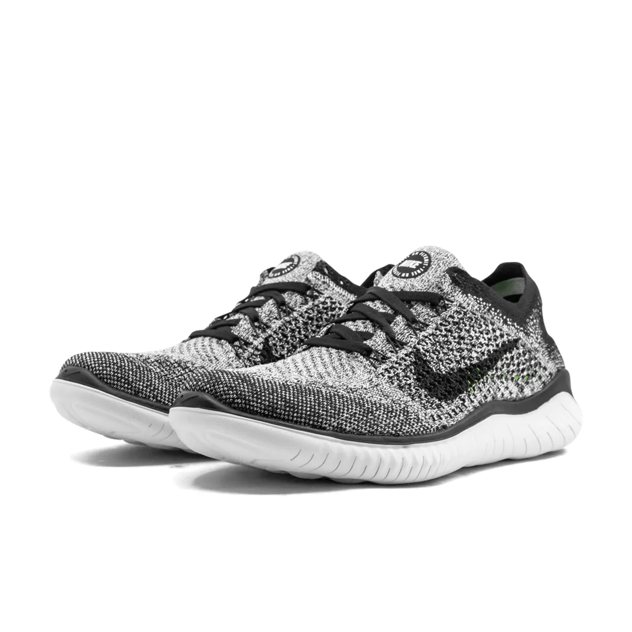 Nike Free RN Flyknit 2018 Oreo - 2