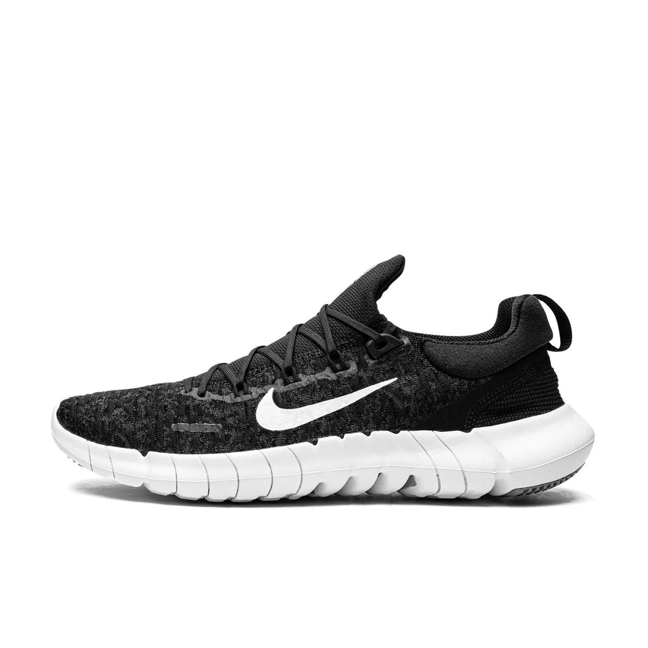Nike Free Run 5.0 Black White - 1
