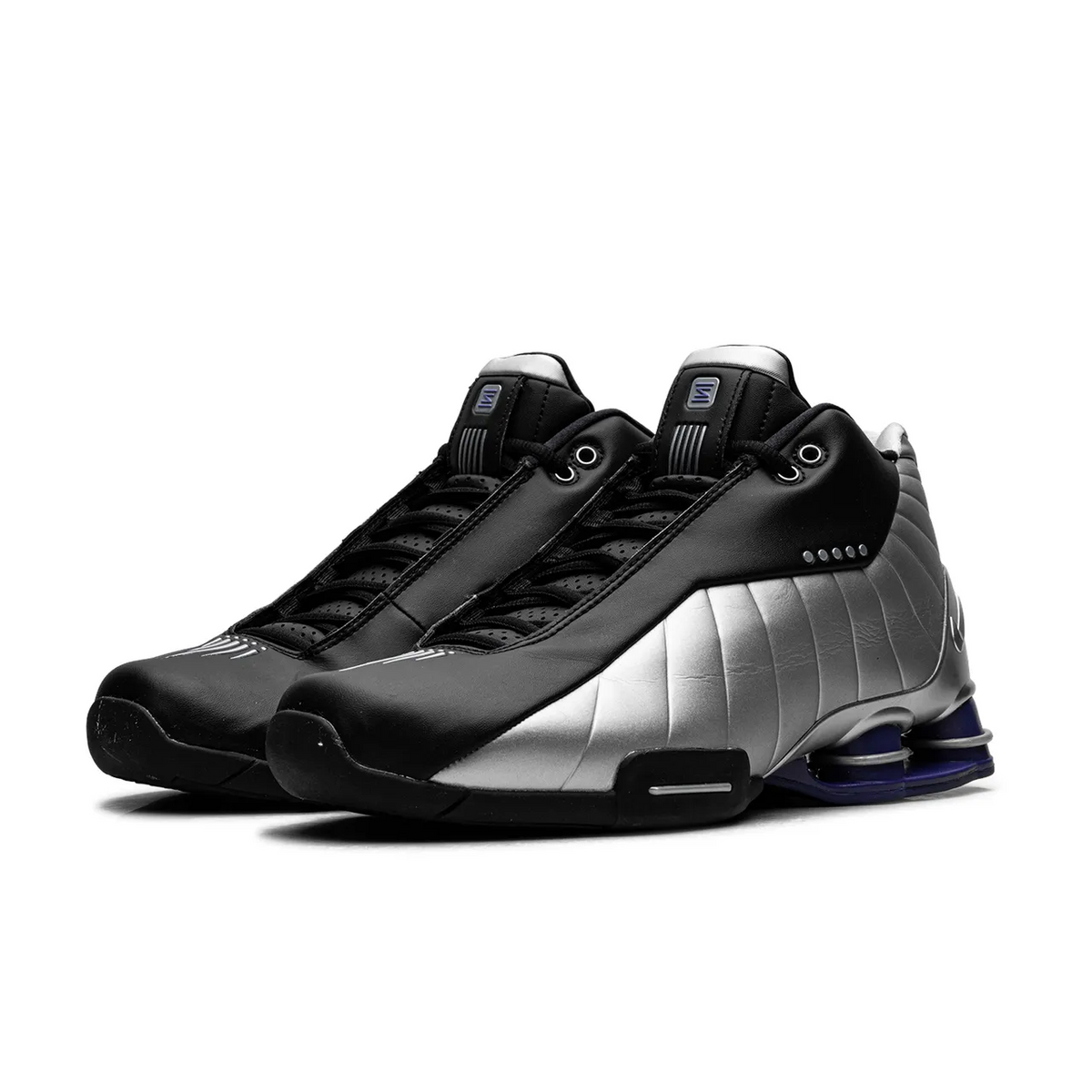 Nike Shox BB4 Black Silver Lapis - 2