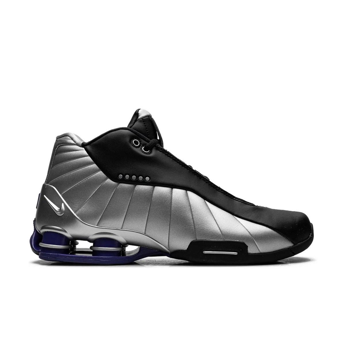 Nike Shox BB4 Black Silver Lapis - 5