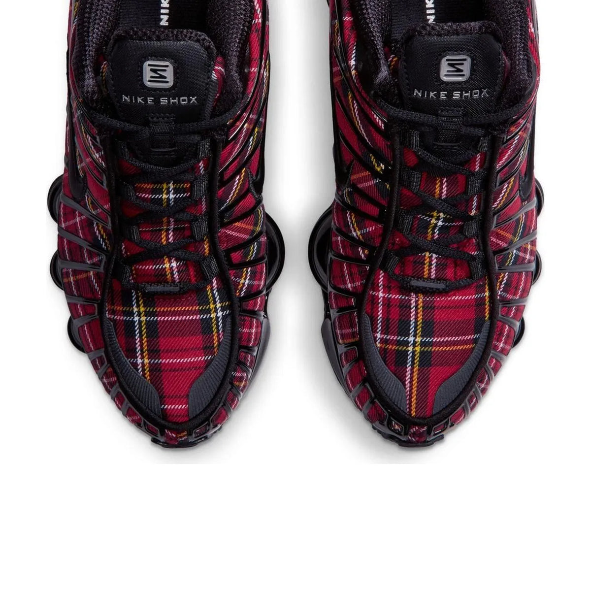 Nike Shox TL Black Tough Red Plaid - 3
