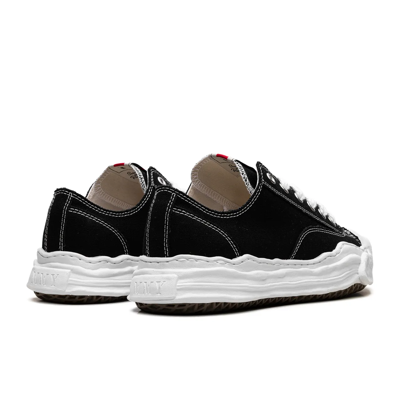 Maison Mihara Yasuhiro Hank OG Sole Canvas Low Black