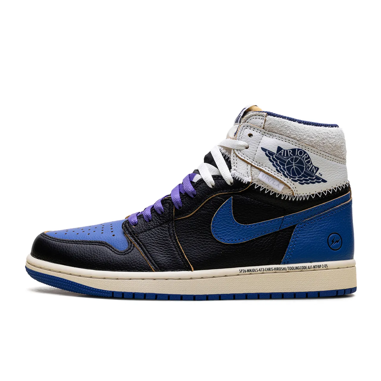 Jordan 1 Retro High OG SP Fragment x Union LA Sport Royal