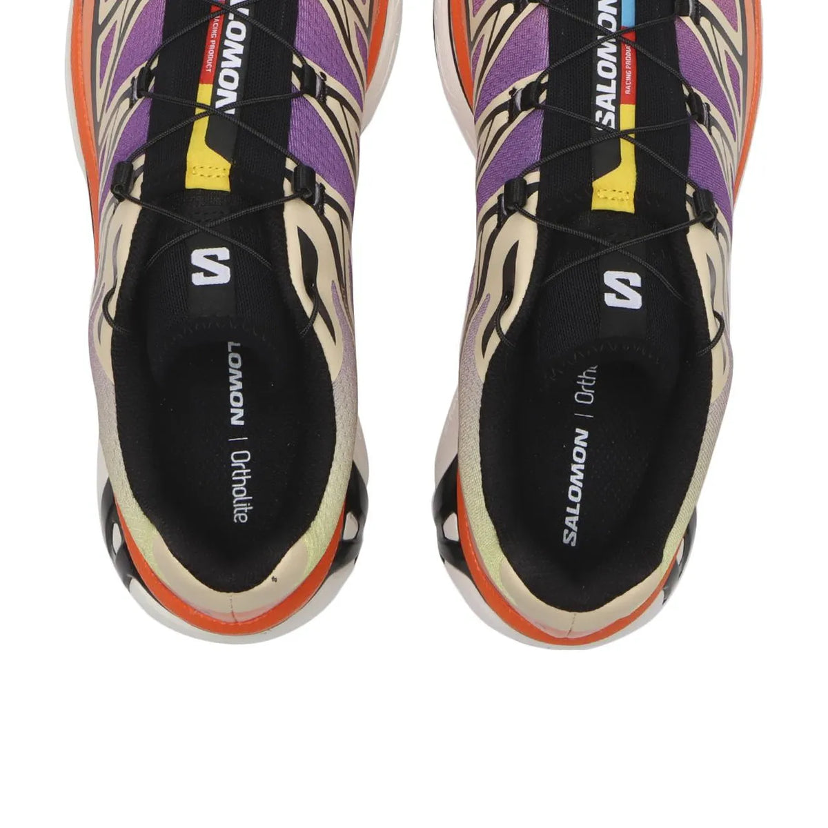 Salomon XT-6 Black Almond Dragon Fire - 3
