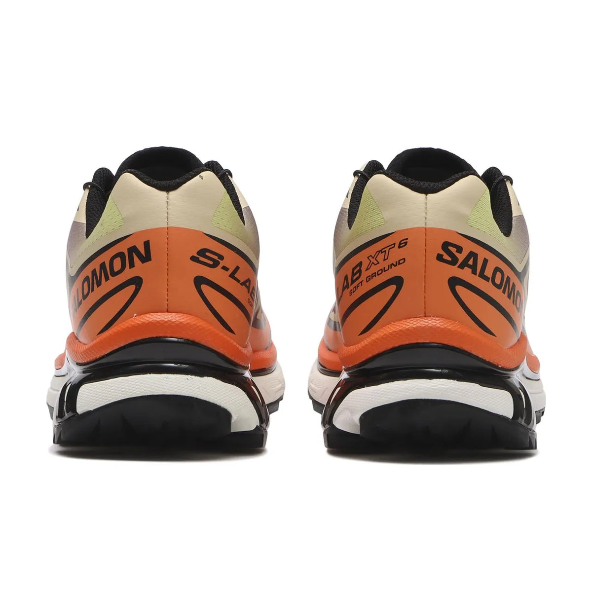 Salomon XT-6 Black Almond Dragon Fire - 4
