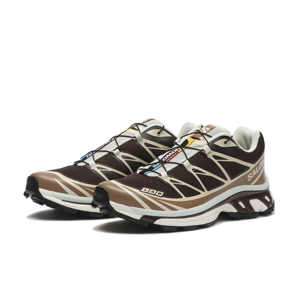 Salomon XT-6 Black Coffee Burro Bitter Chocolate - 2
