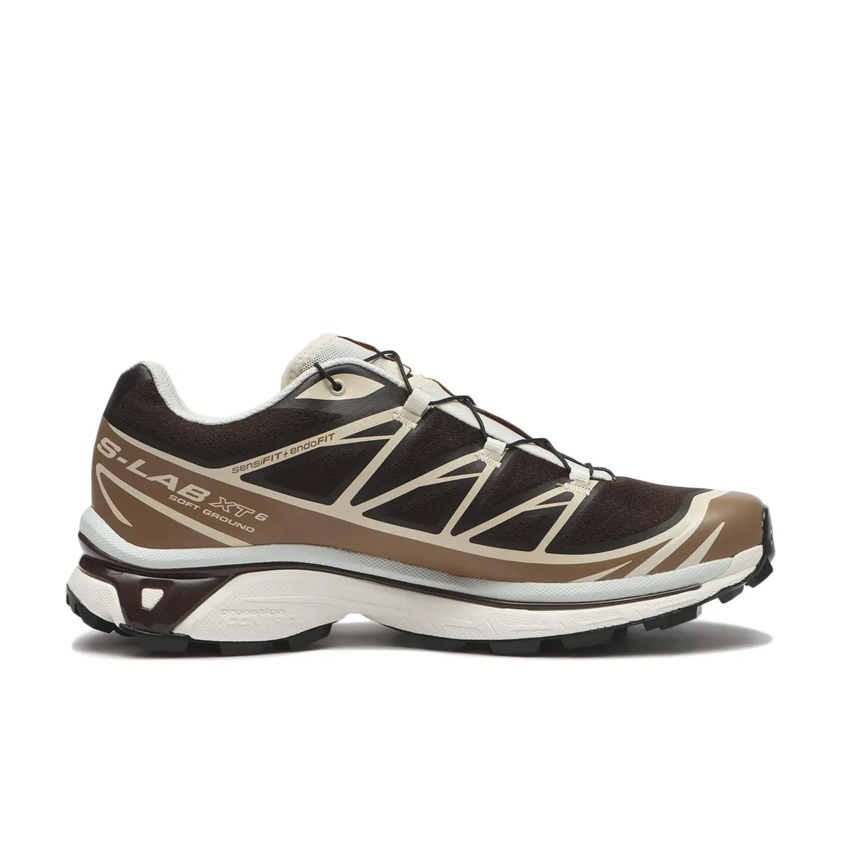 Salomon XT-6 Black Coffee Burro Bitter Chocolate - 5