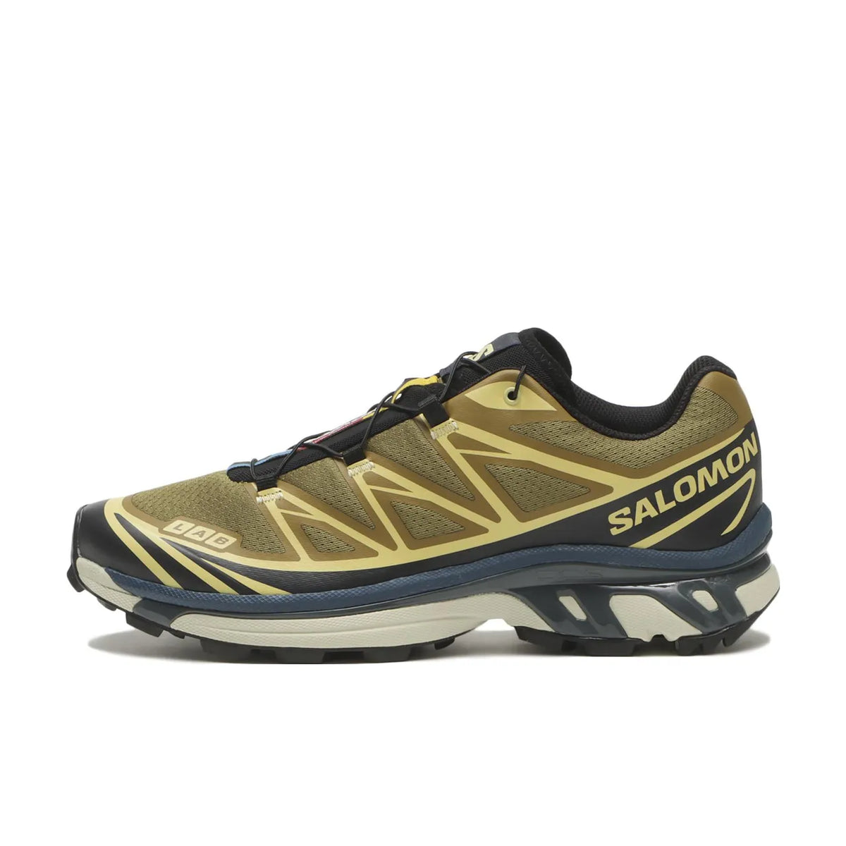 Salomon XT-6 Brilliant Olive Dark Navy - 1