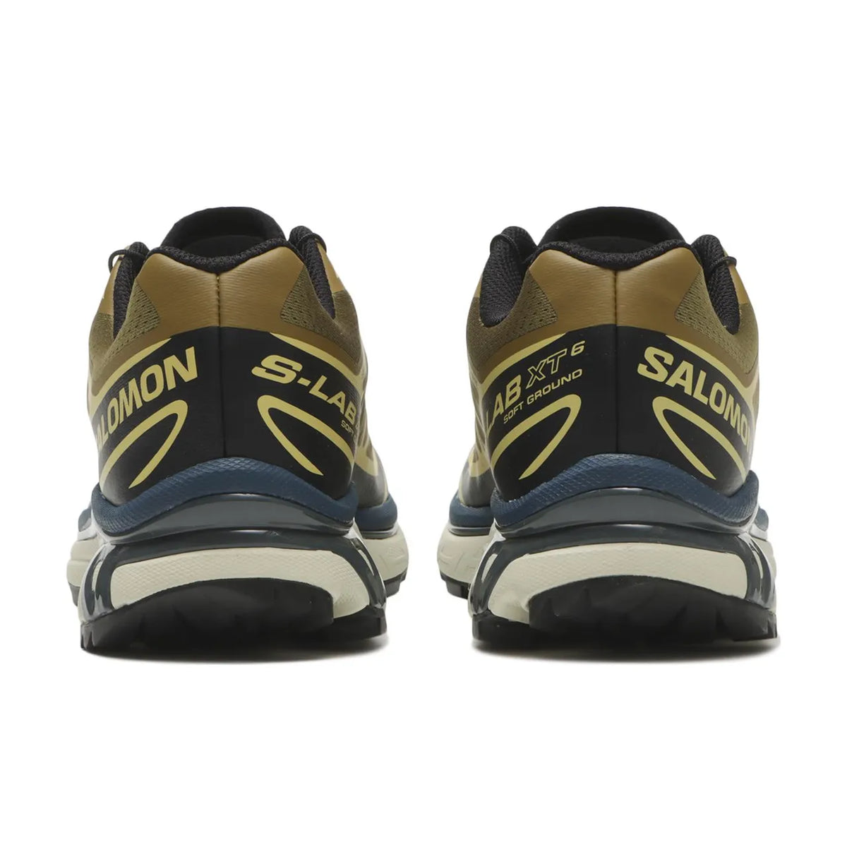 Salomon XT-6 Brilliant Olive Dark Navy - 4
