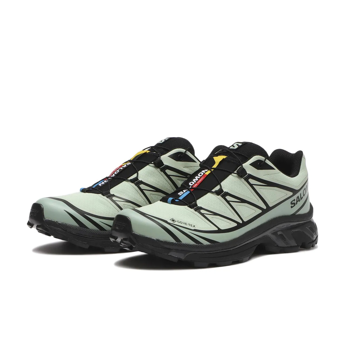 Salomon XT-6 Gore-Tex Sea Foam Green Milieu Black - 2