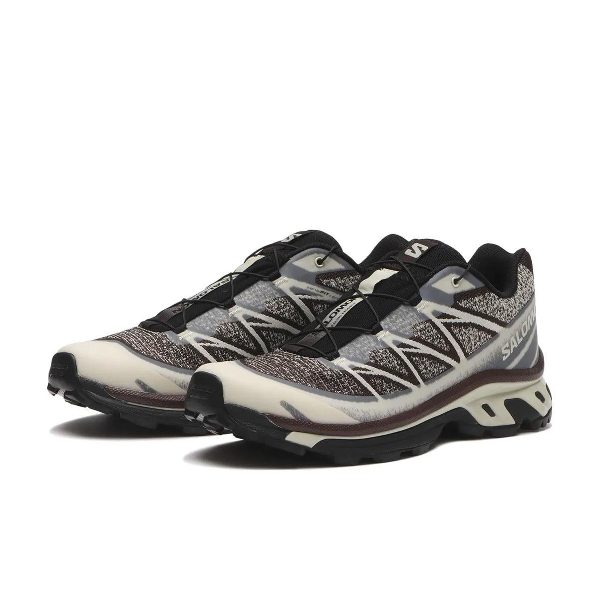 Salomon XT-6 Shadow Almond Milk Black Coffee Chocolate - 2