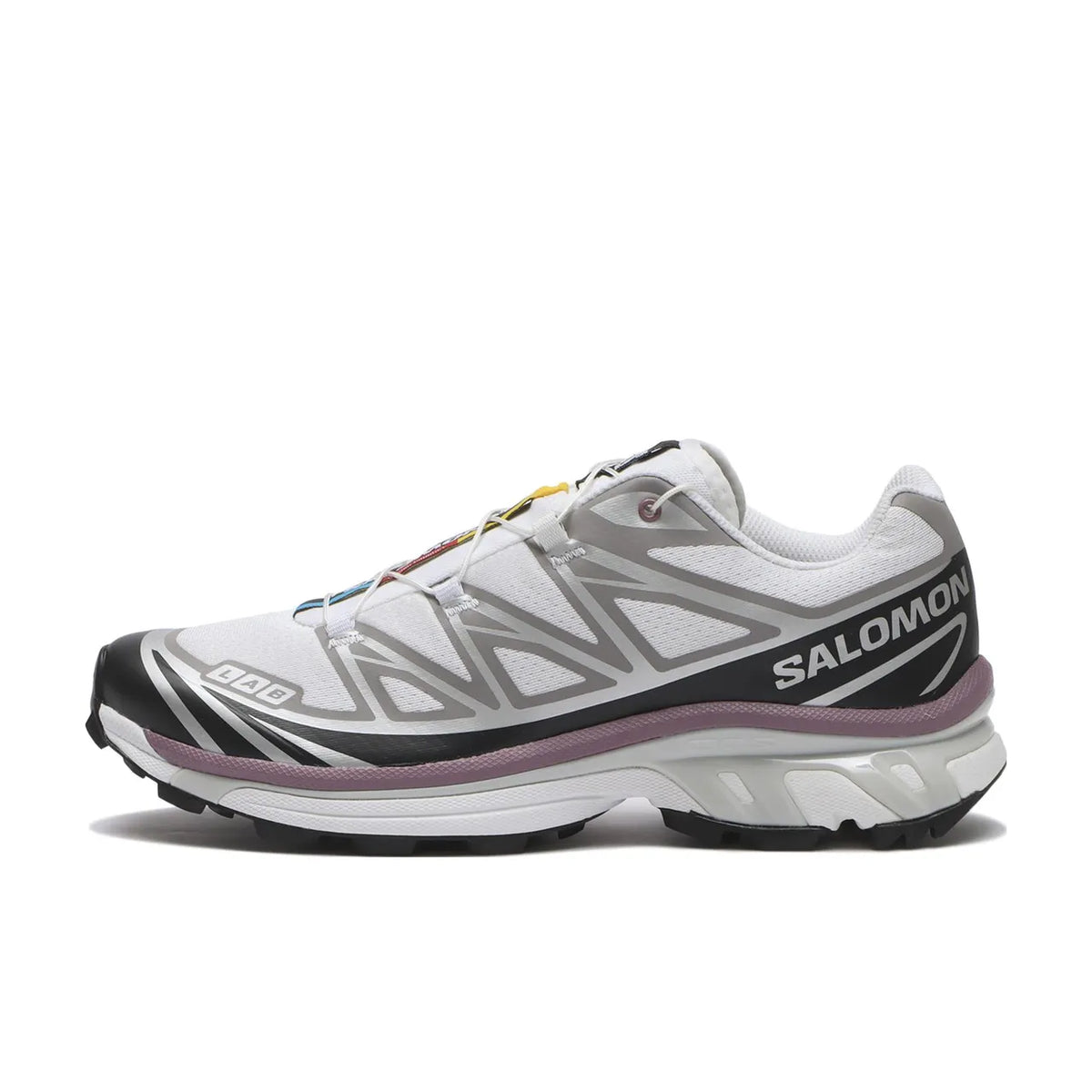 Salomon XT-6 White Black Dusky Orchid - 1