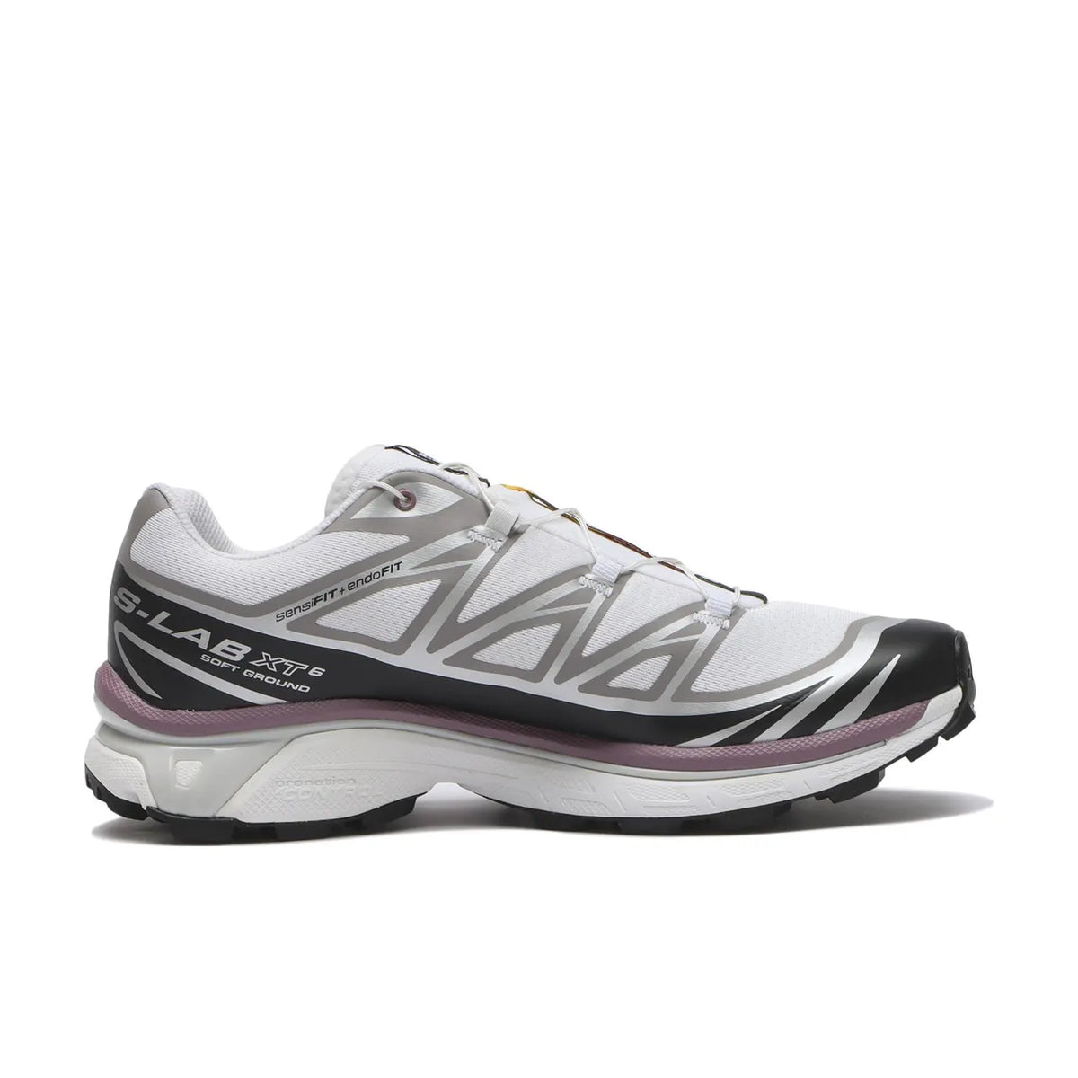 Salomon XT-6 White Black Dusky Orchid - 5