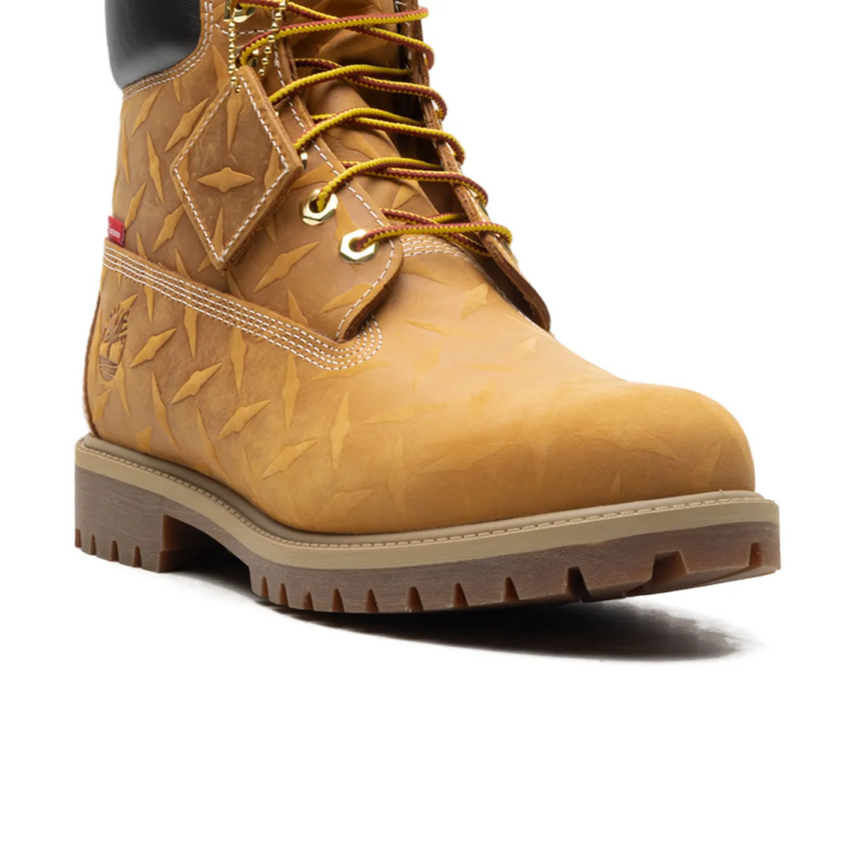 Timberland 6" Premium Waterproof Boot Supreme Diamond Plate Wheat - 5