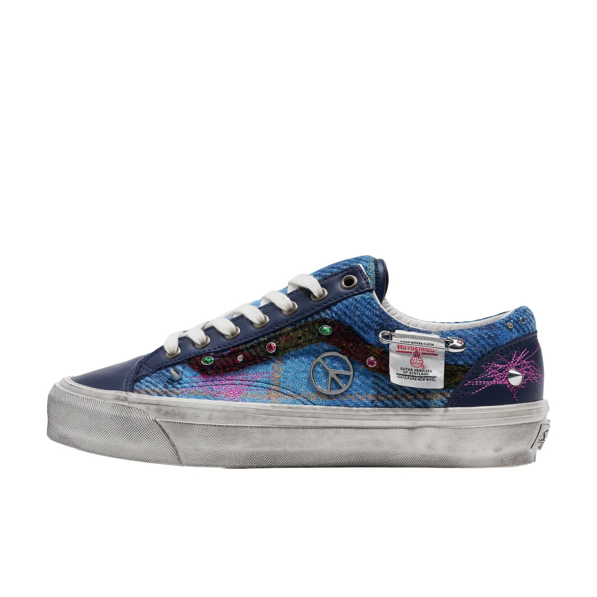Vans Old Skool 36 Harris Tweed Blue Multi - 1