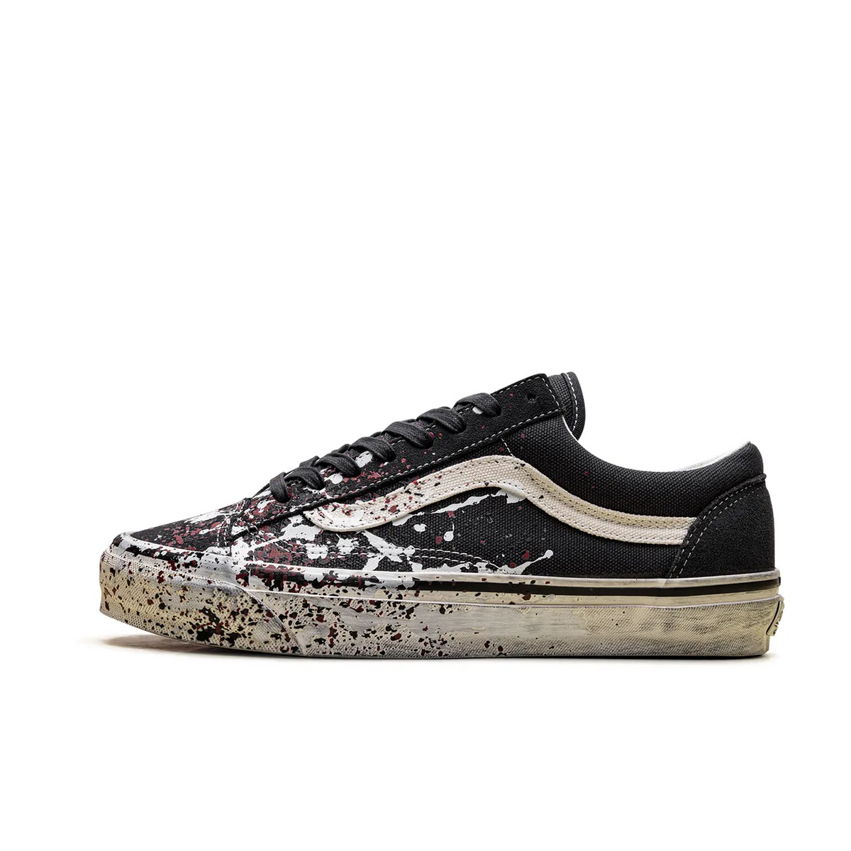 Vans Premium Old Skool 36 Paint Splatter Charcoal Grey - 1