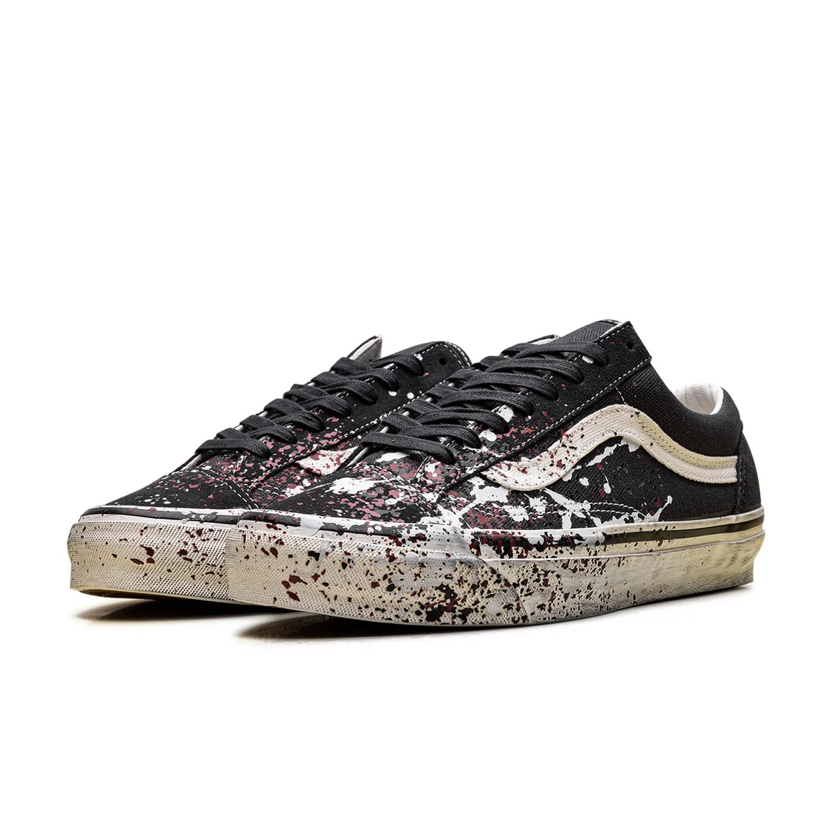 Vans Premium Old Skool 36 Paint Splatter Charcoal Grey - 2