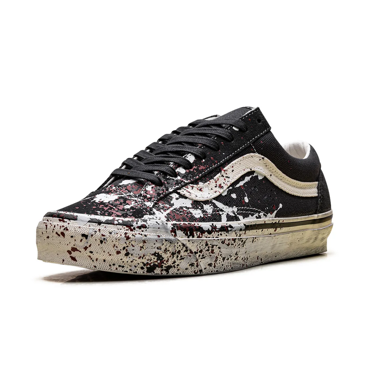 Vans Premium Old Skool 36 Paint Splatter Charcoal Grey - 4